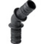Codo Geberit serie Mepla: 45°, PVDF, d=50mm